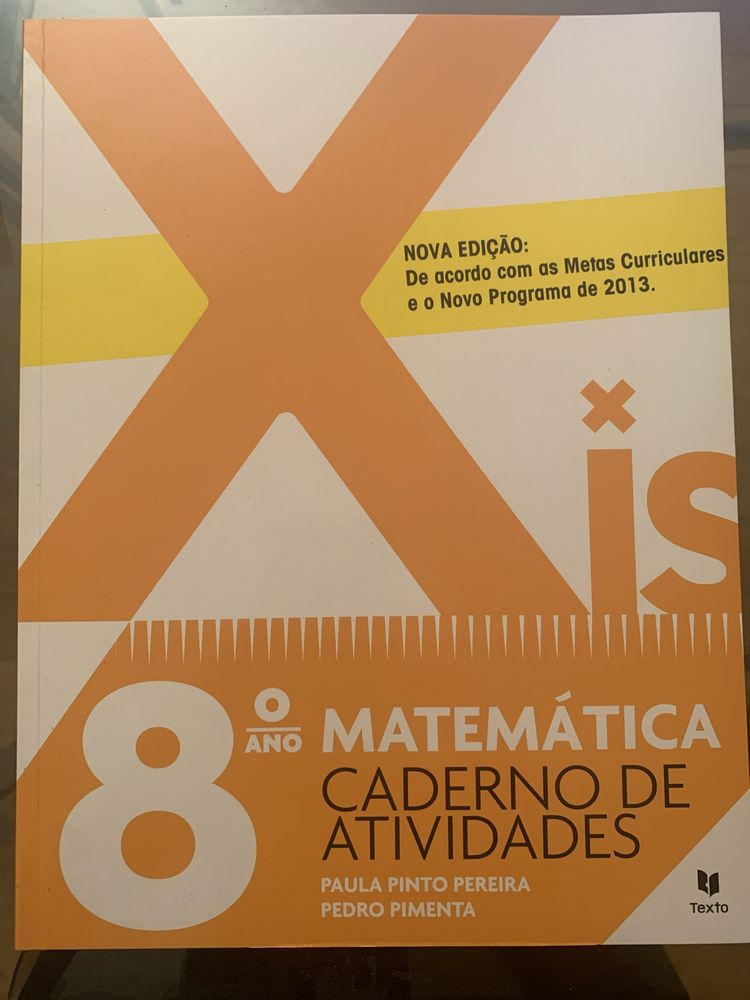 Caderno de Atividades de Matrmática do 8.• Ano