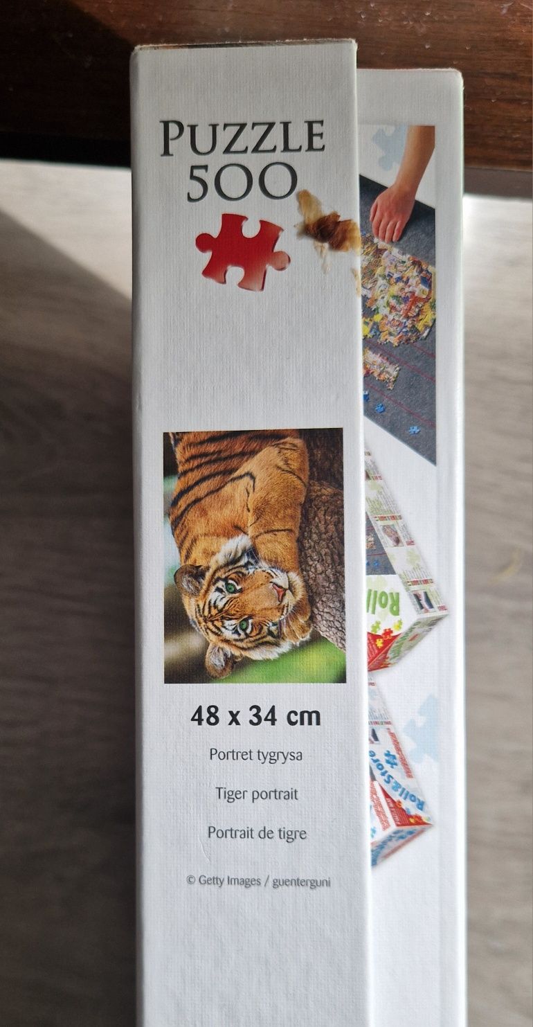 Puzzle Trefl 500 szt, Portret tygrysa