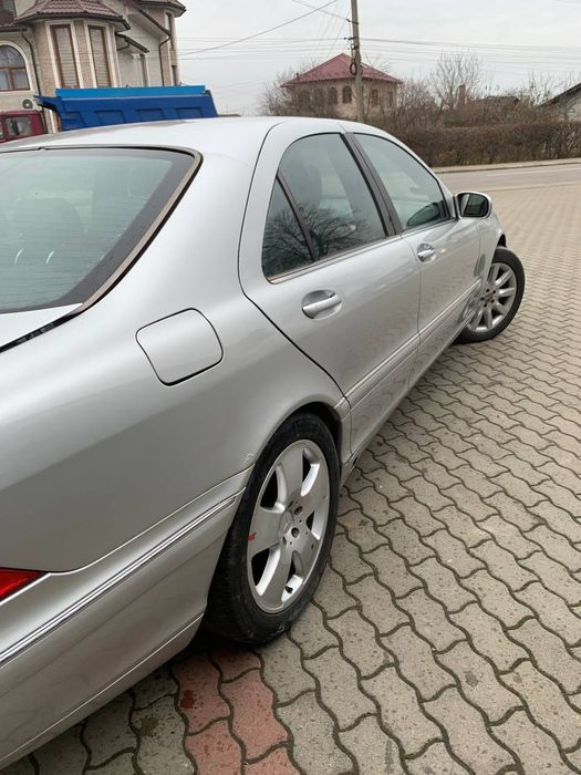 W220 3.2 автомат газ чорна шкіра