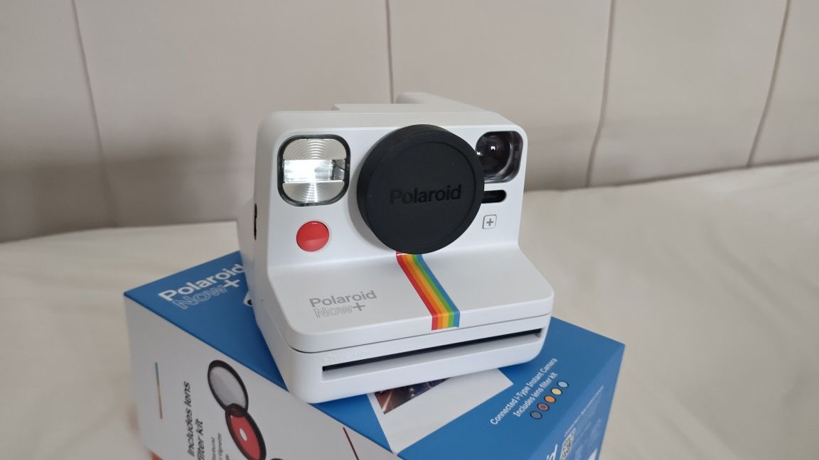 Kit Polaroid Now+ com filter lens