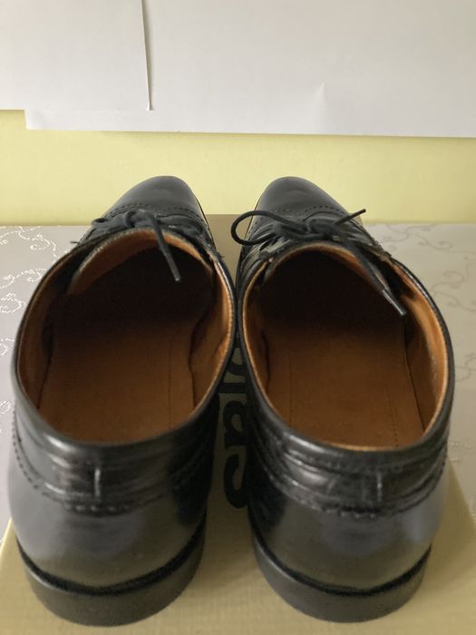 Półbuty Skórzane Wizytowe Premium Eleganckie Casualowe