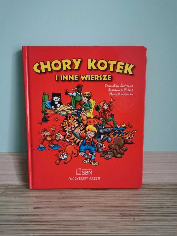 Książka - chory kotek i inne wiersze