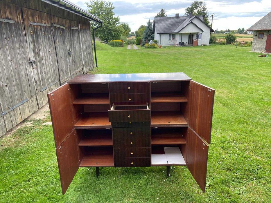 Komody PRL-komplet 2 sztuki