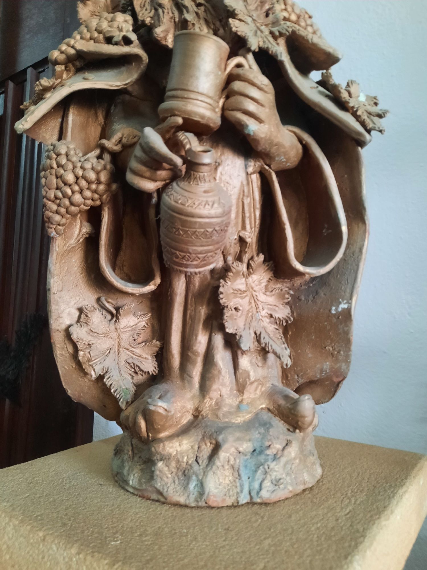 Escultura de Baco por Mestre José Franco