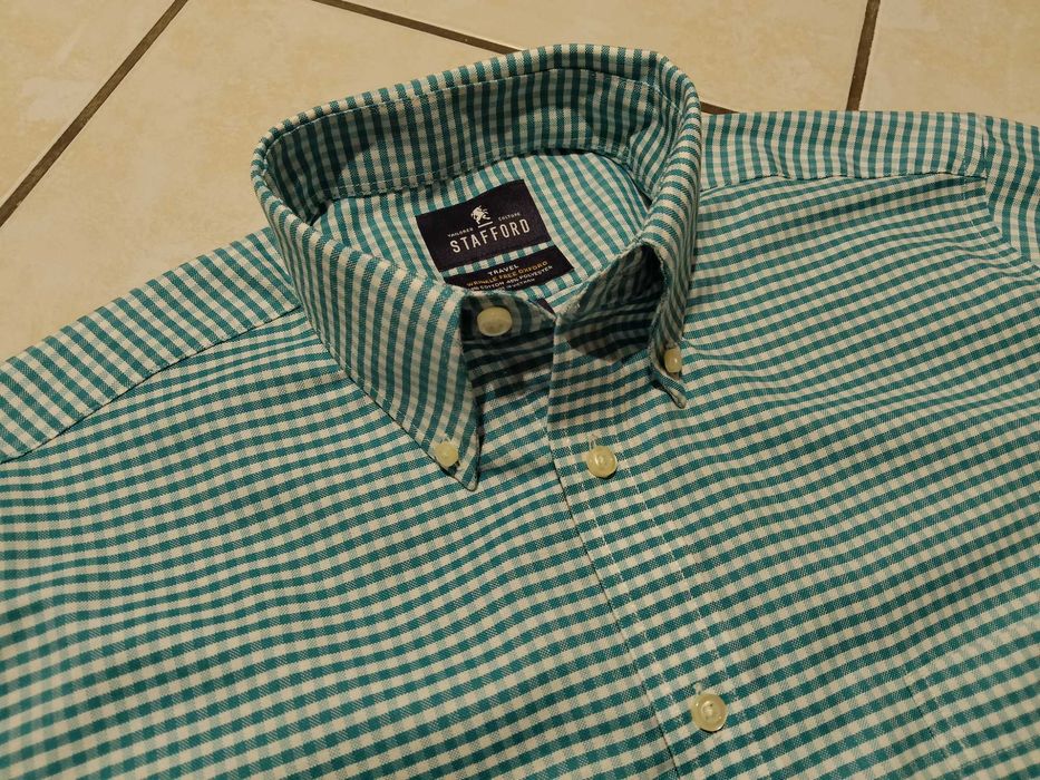 STAFFORD USA - NOWA! Markowa Koszula Męska rozmiar L