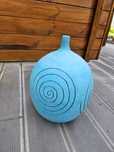 Jarra decorativa azul turquesa