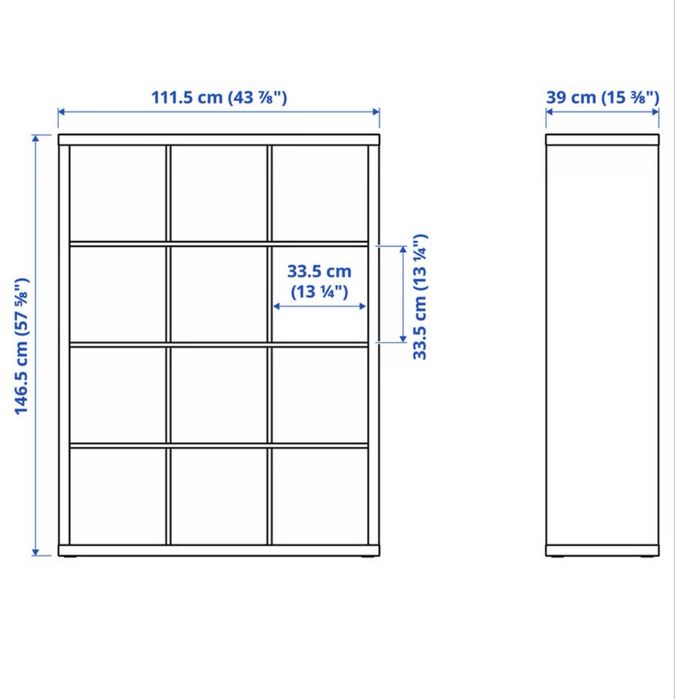 Estante Ikea 12 cubos