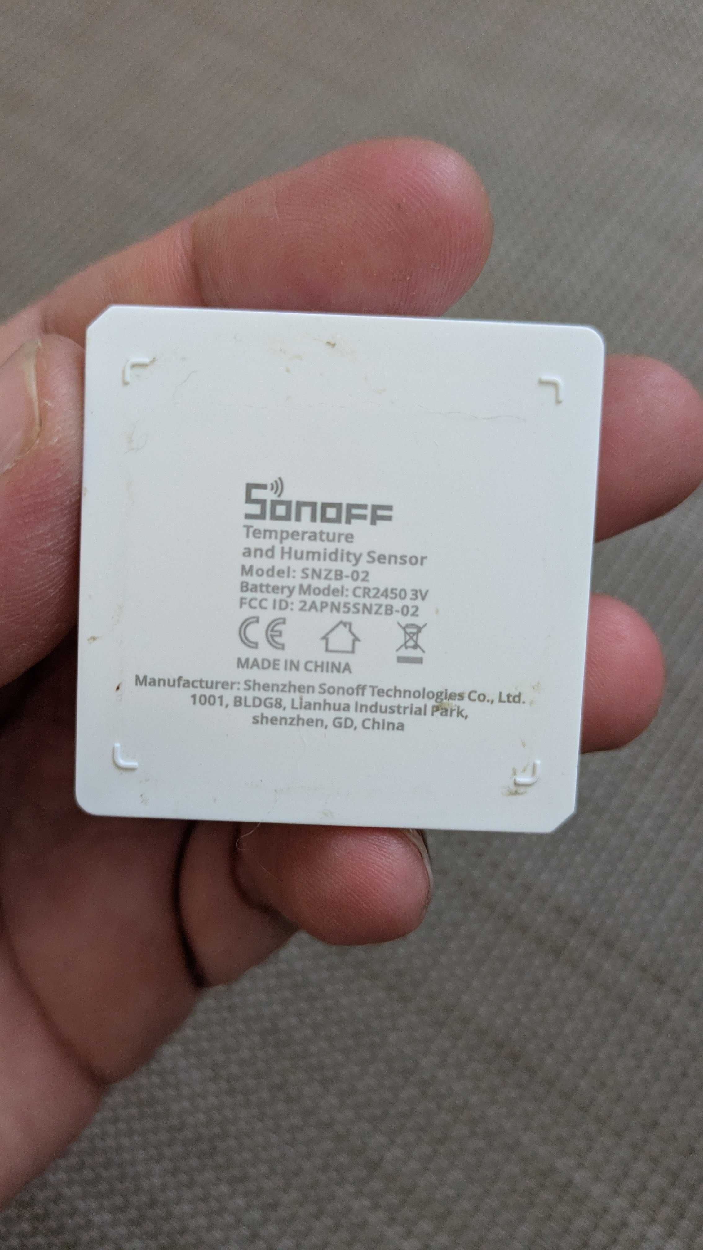 Sensor de Temperatura e Humidade Sonoff SNZB-02