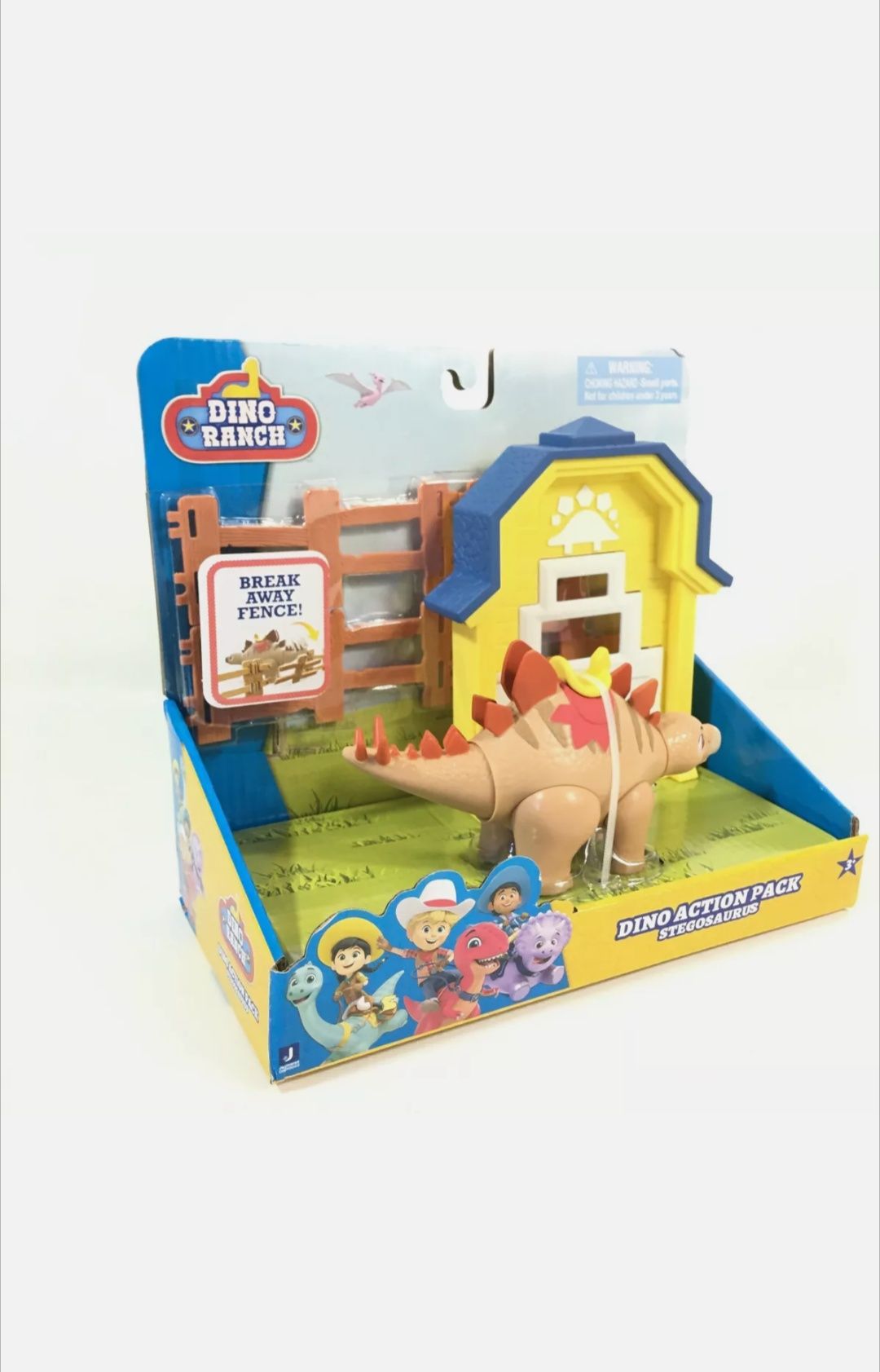Іграшка ранчо динозаврів. Dino Ranch з фігурками. Dino Action Pack