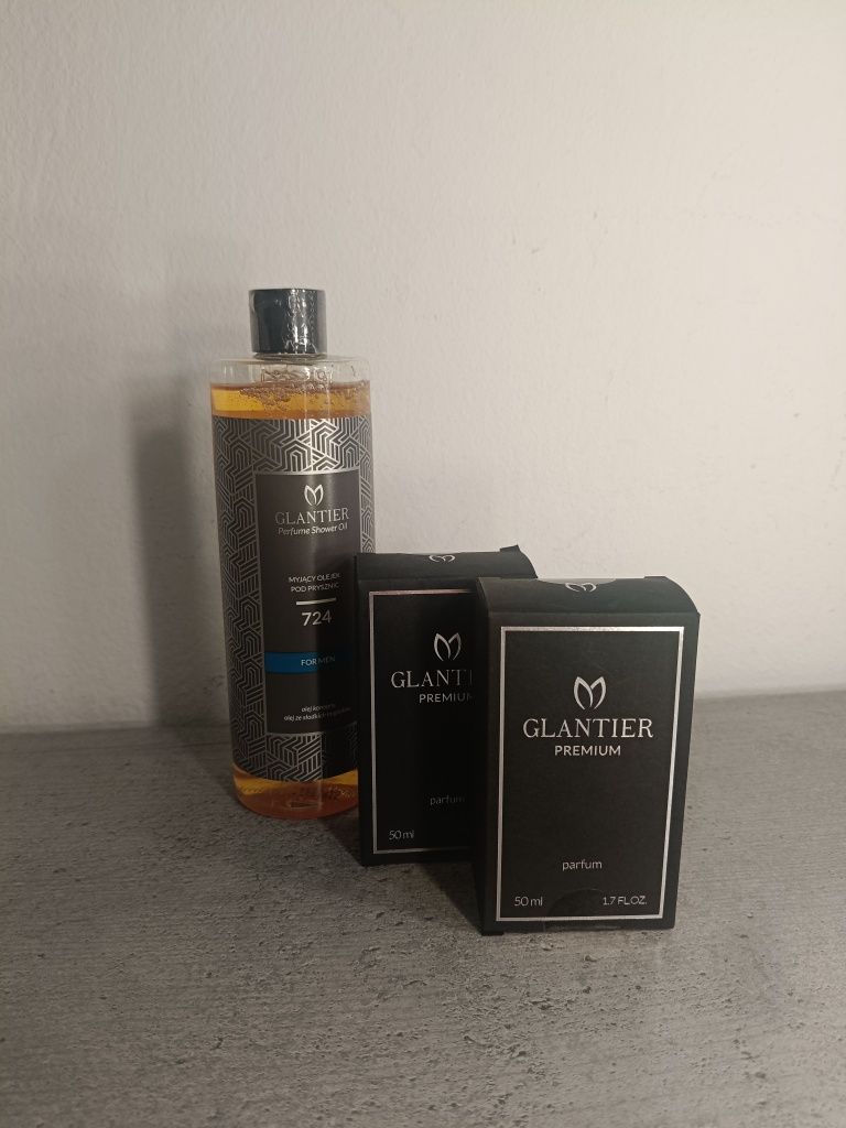 Męski zestaw perfumowany żel + 2szt perfum