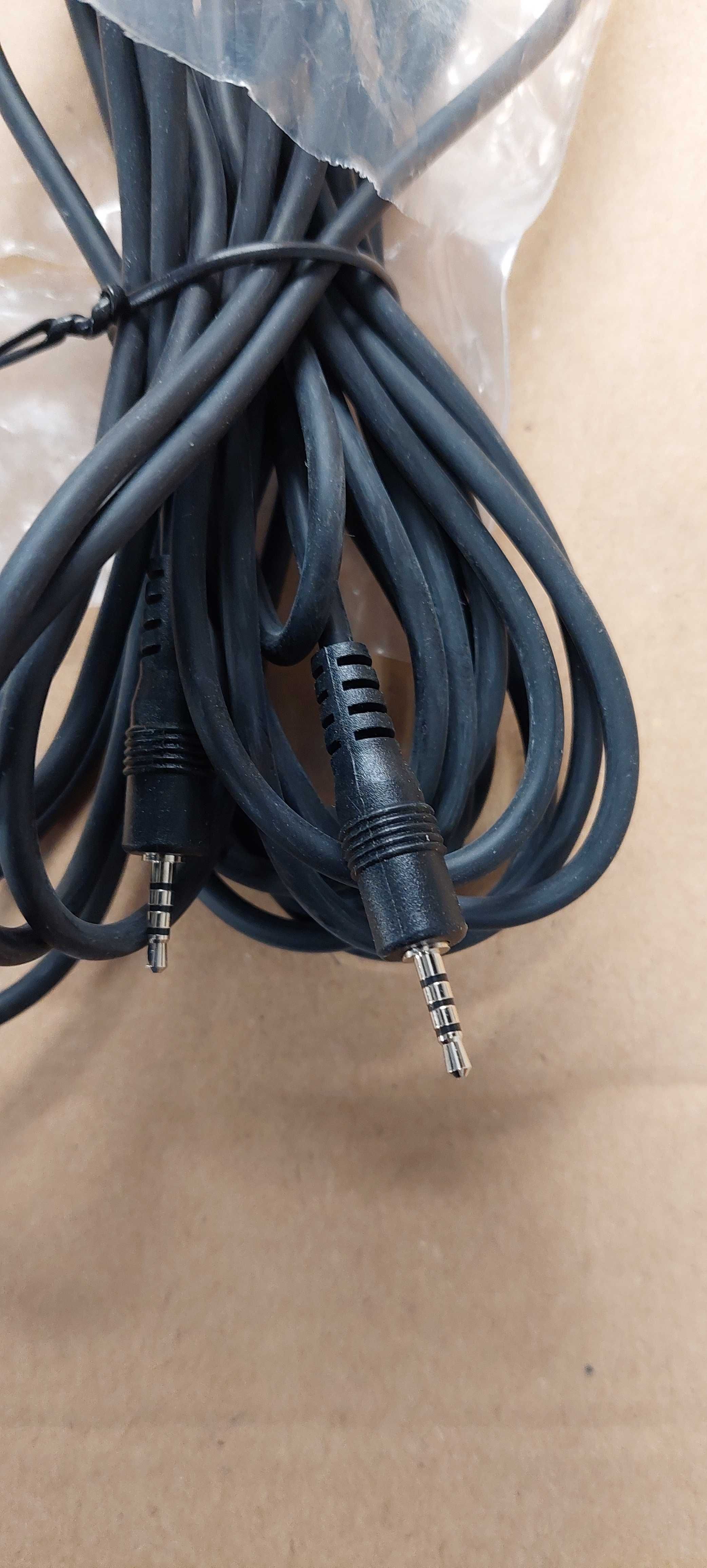 Kabel Jack Przyłącze wtyk Jack 2.5mm (4 polowy) 5m