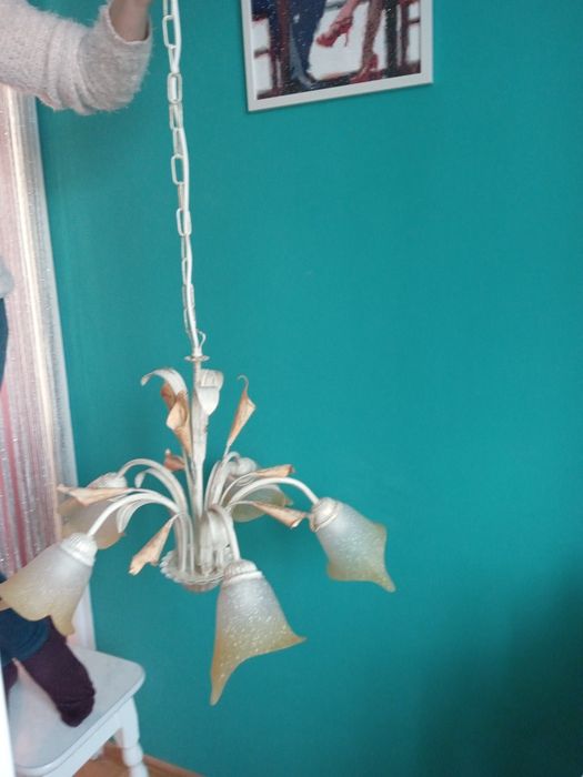 Żyrandol na łańcuchu Lucrezia