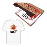 Koszulka 50 urodziny(pizza)