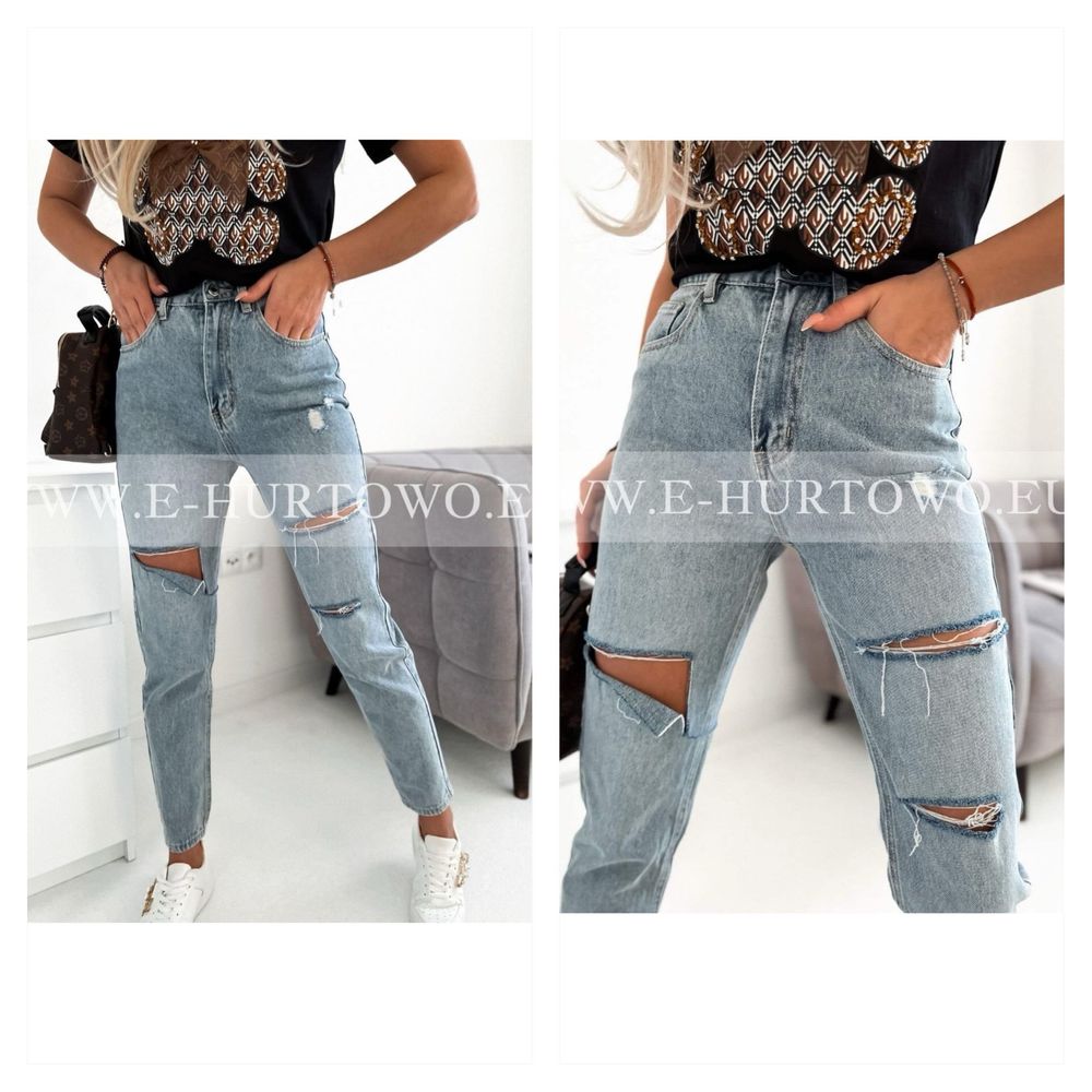 Spodnie mom jeans nowe !