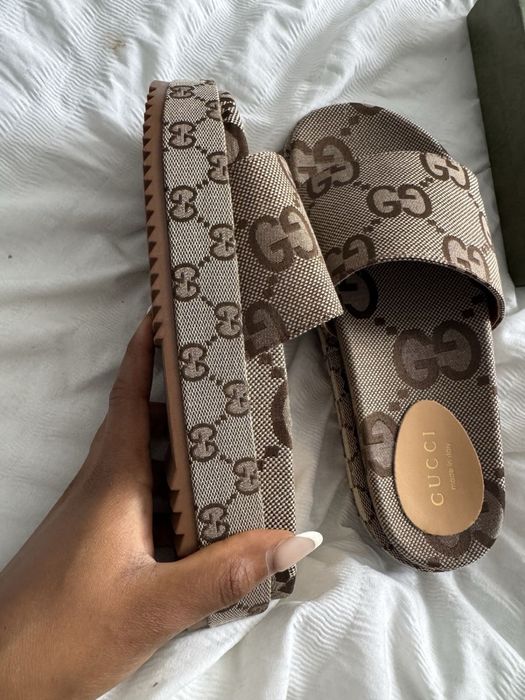 Klapki gucci 38 nowe pudełko torba prezentowa