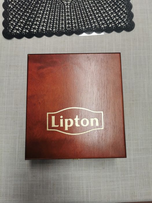 Szkatułka pudełko pojemnik lipton