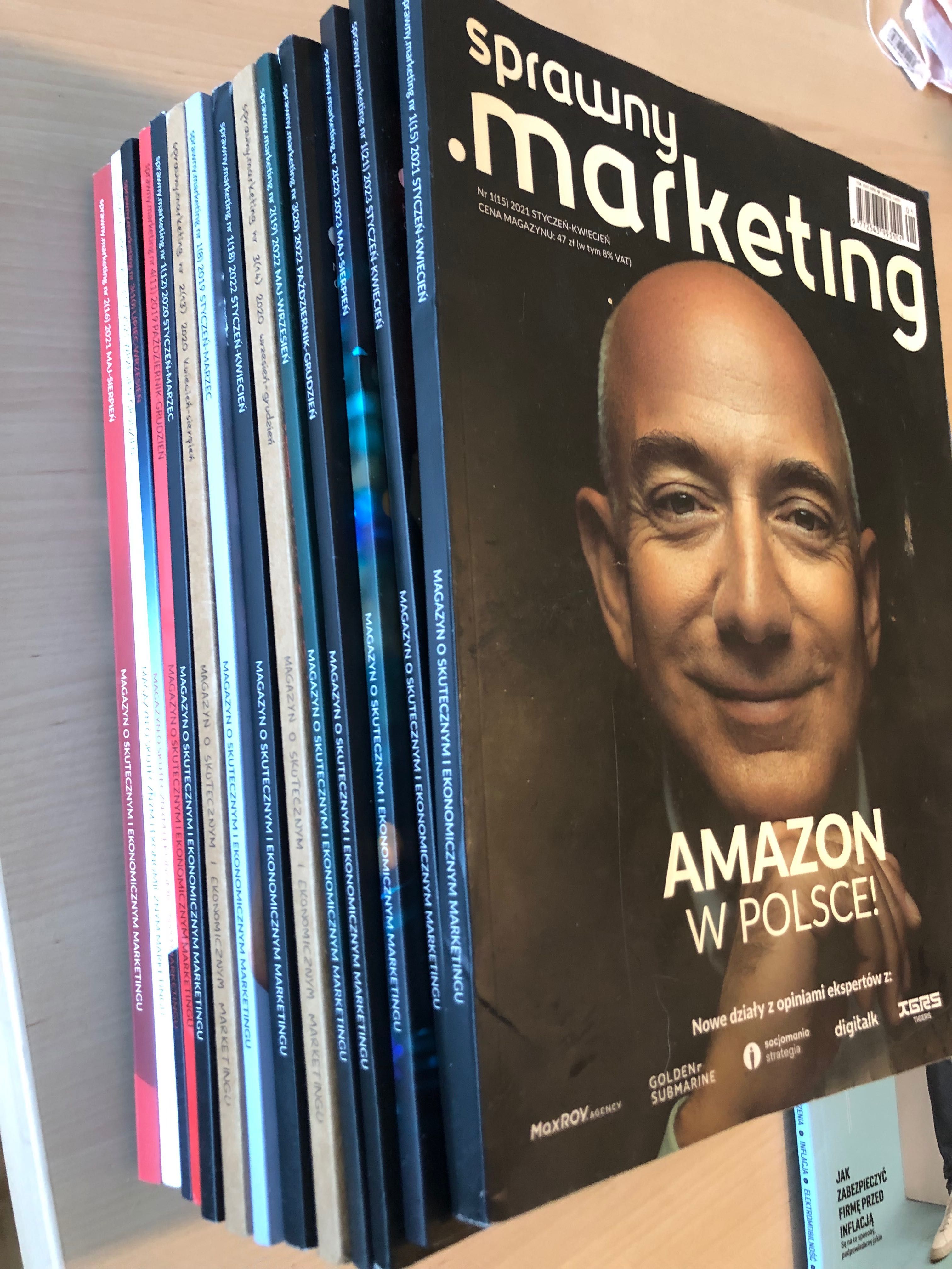 Sprawny Marketing, czasopisma marketingowe - 16 sztuk