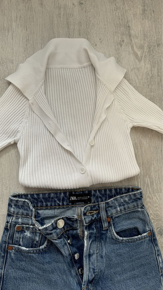 Джинсы zara , трендовые джинсы
