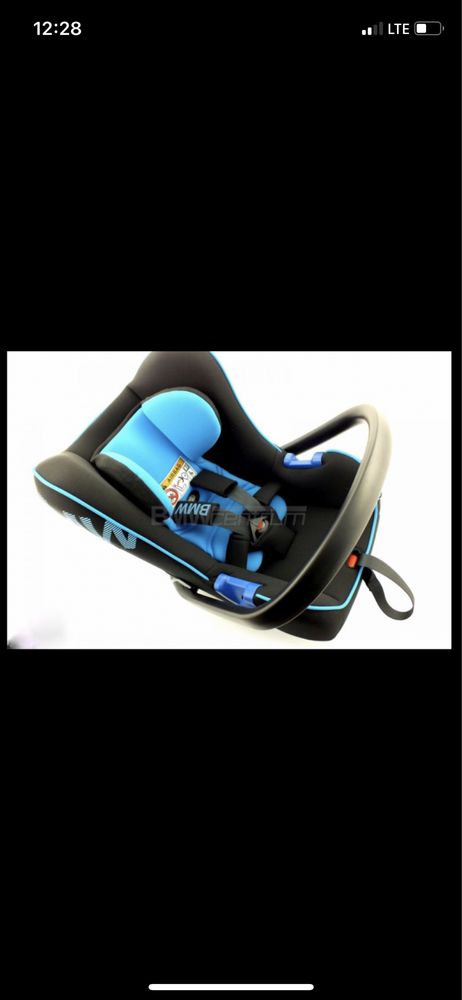 TANIO Fotelik nosidełko BMW Baby Seat  O+ z bazą ISOFIX O+/1