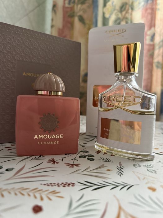 Amouage guidance Creed aventus for her