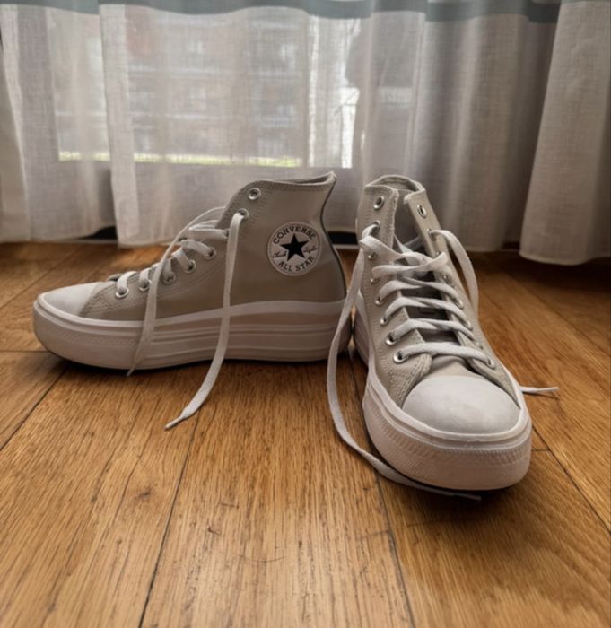 Tenis Converse beges