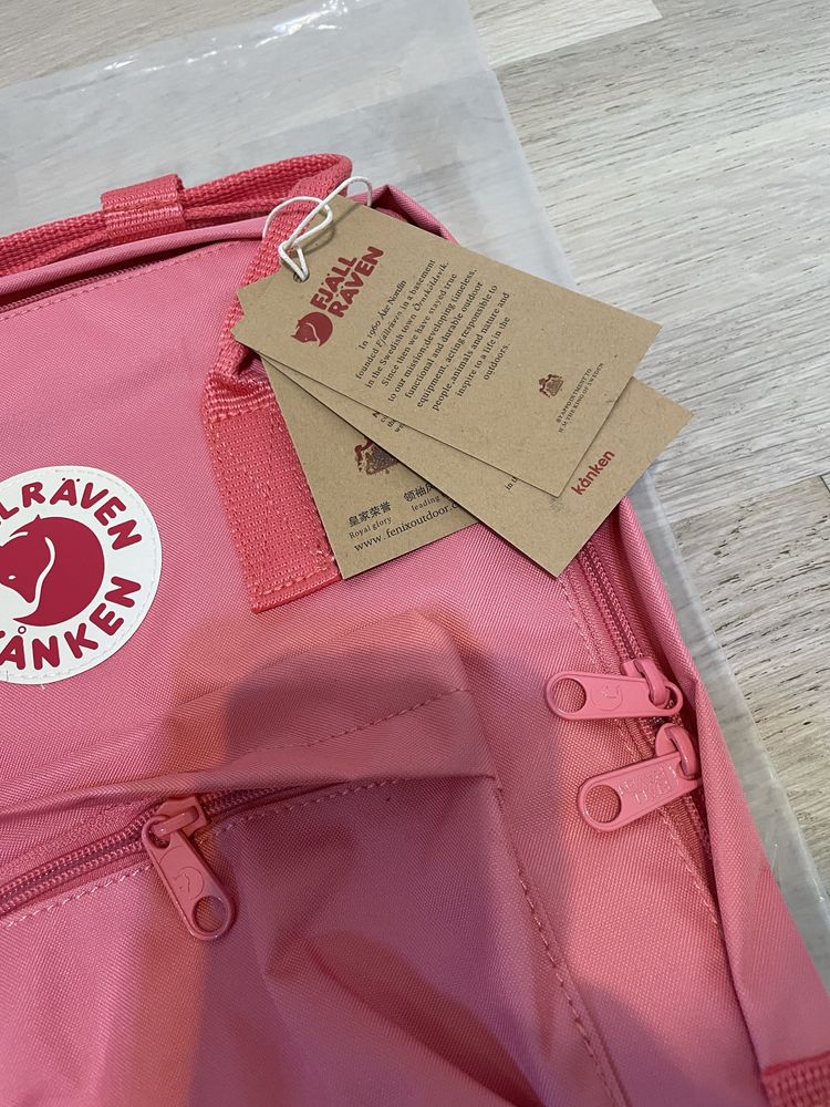 Fjallraven Kanken Classic 16L Pink- Nowy