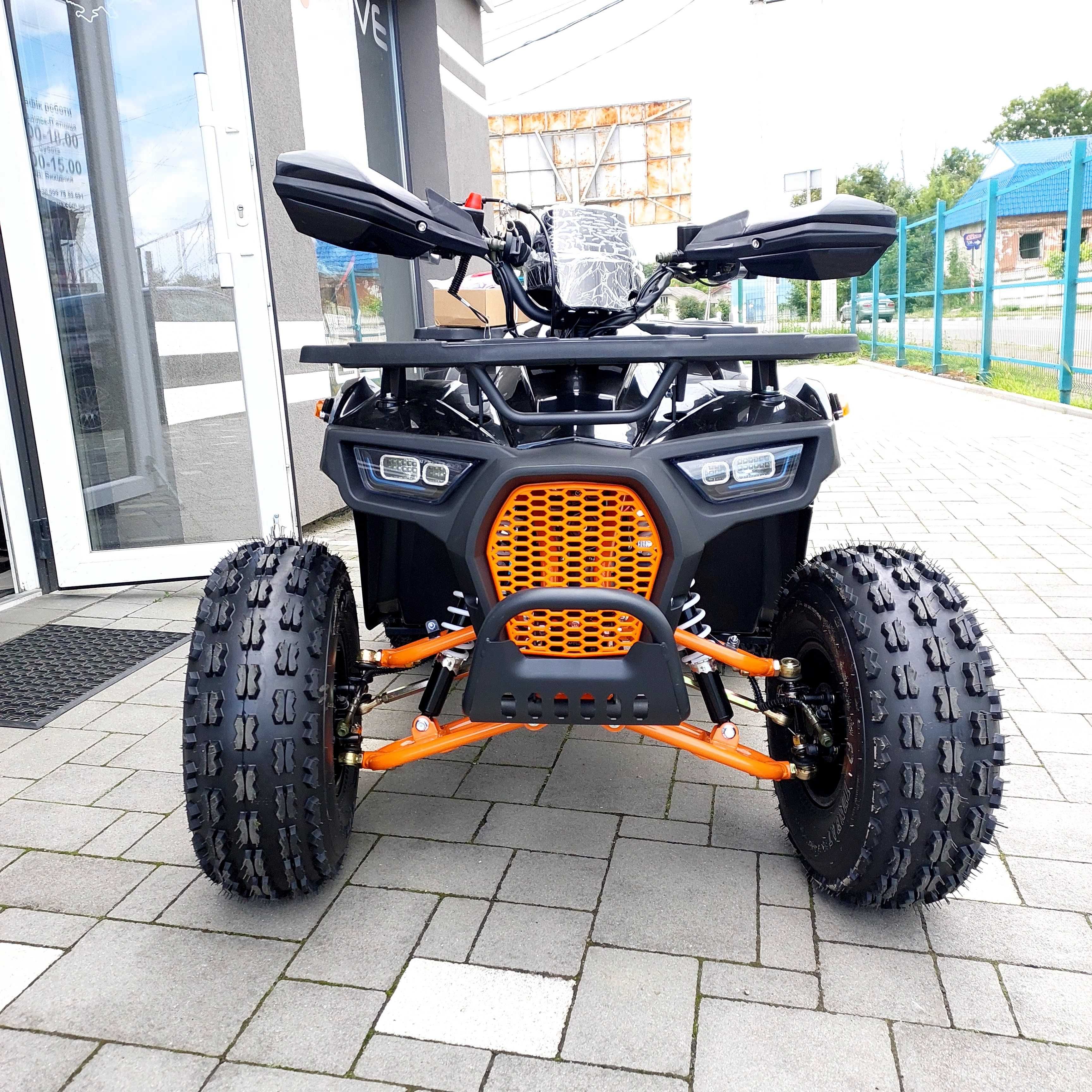 Квадроцикл Exdrive Hunter 125, автомат, LED освітлення, доставка