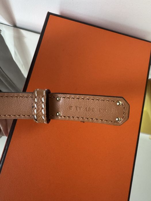 Пояс шкіряний Hermes