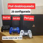 Ps4 destravada 9.00/11.00/12.02