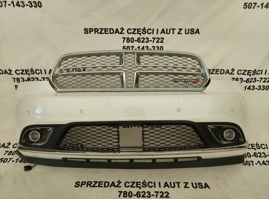 Zderzak przód Dodge Durango CITADEL PDC Radar Biała Perła