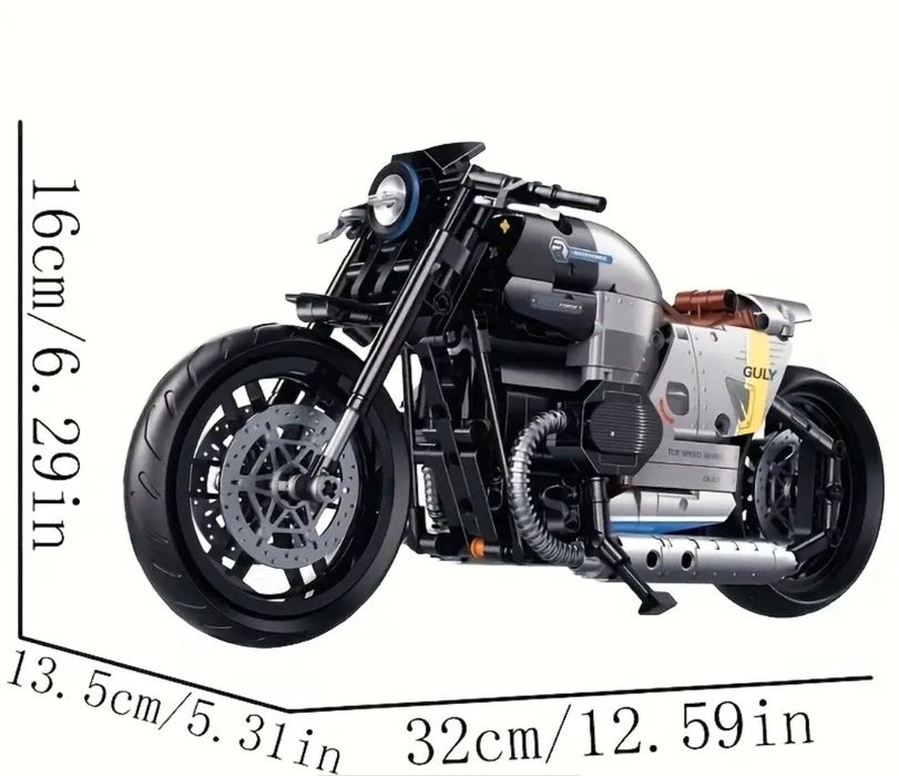 Конструктор мотоцикл байк 508 шт деталей Lego