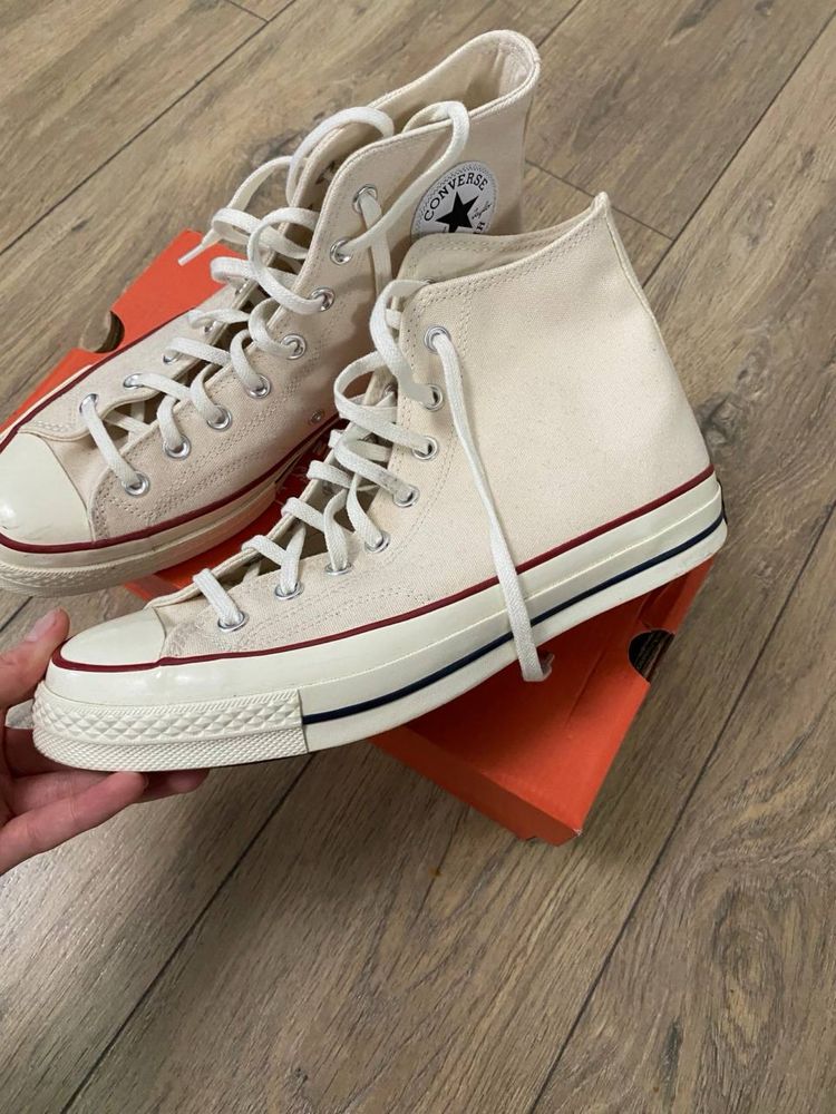 Кеди високі Converse Chuck 70 Бежеві