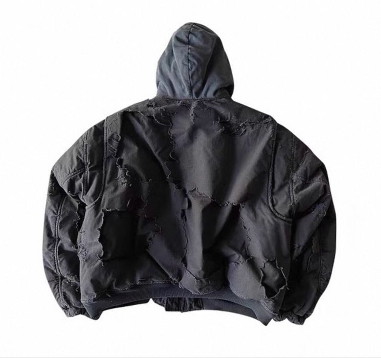 Бомбер Куртка Broken Moon Distressed Balenciaga Destroyed