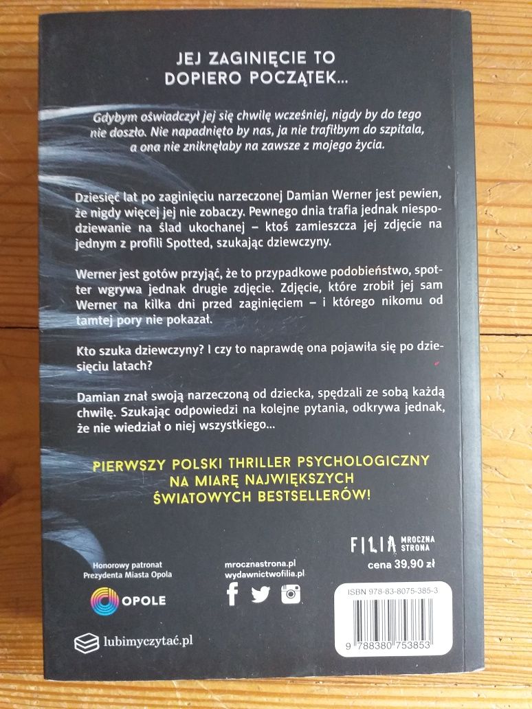 Nieodnaleziona Remigiusz Mróz