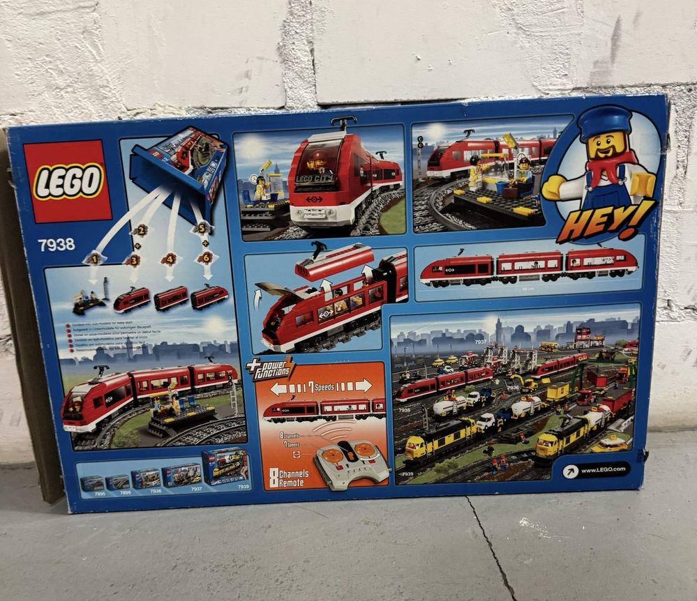 LEGO City 7938 pociąg osobowy REZERWACJA do niedzieli