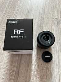 Obiekryw Canon RF 16 2.8 na gwarancji stan idealny