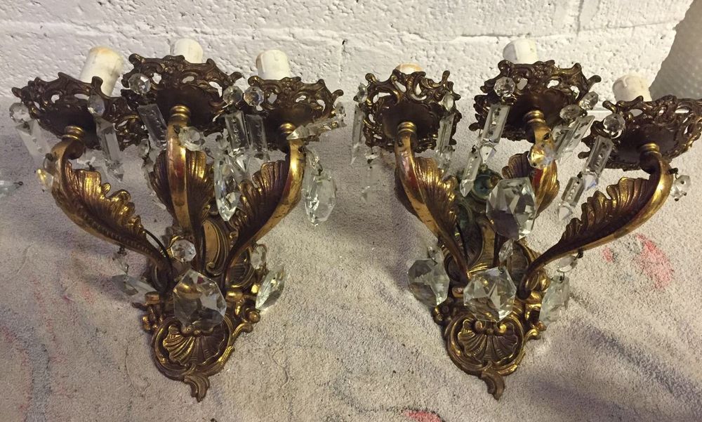 Бра. Бронзові, латунні.