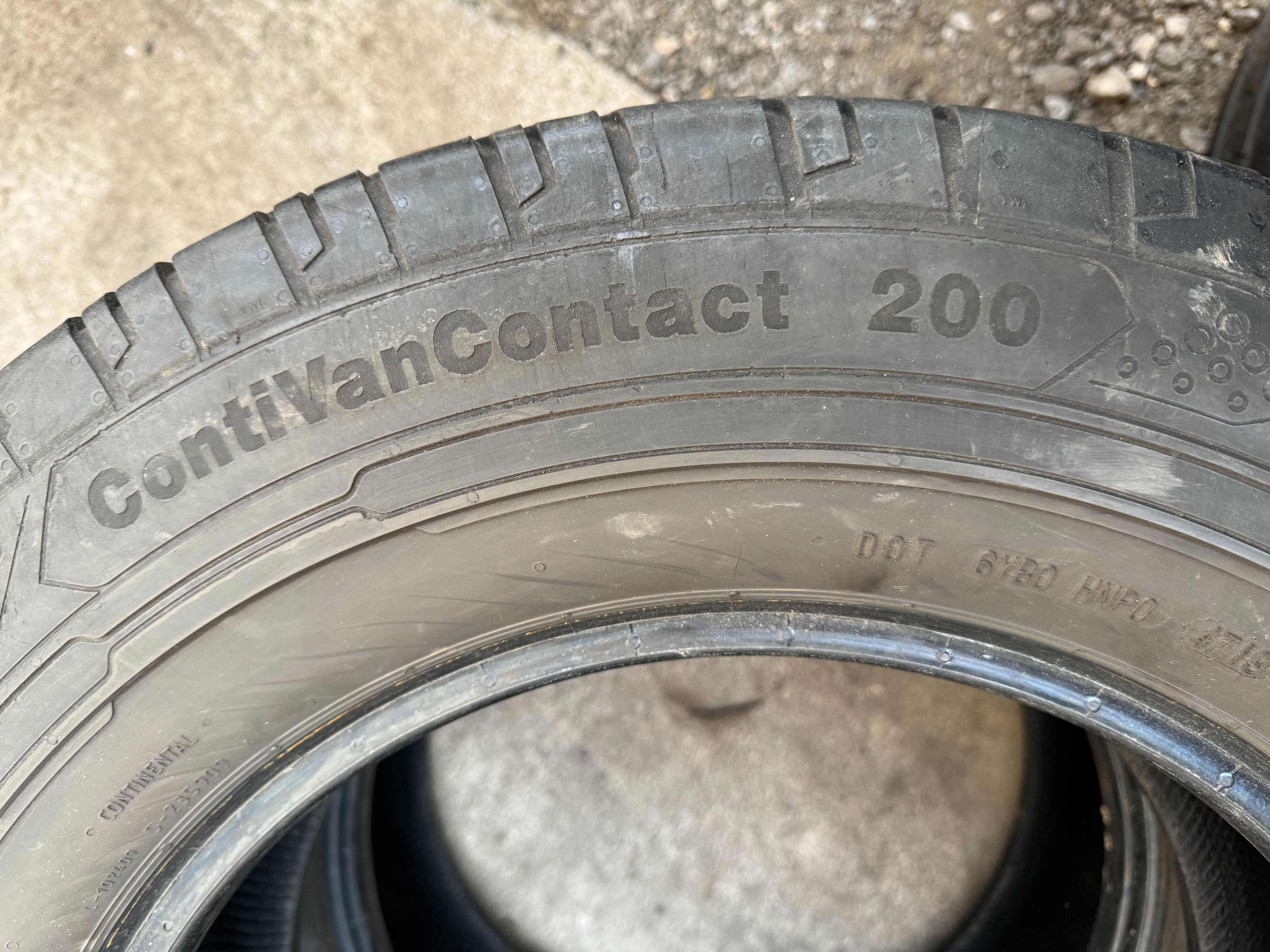 Шини CONTINENTAL 235/65 R16C ContiVanContact 200, літня гума, цешка