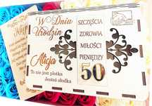 Koperta okolicznościowa ślub, komunia, urodziny,