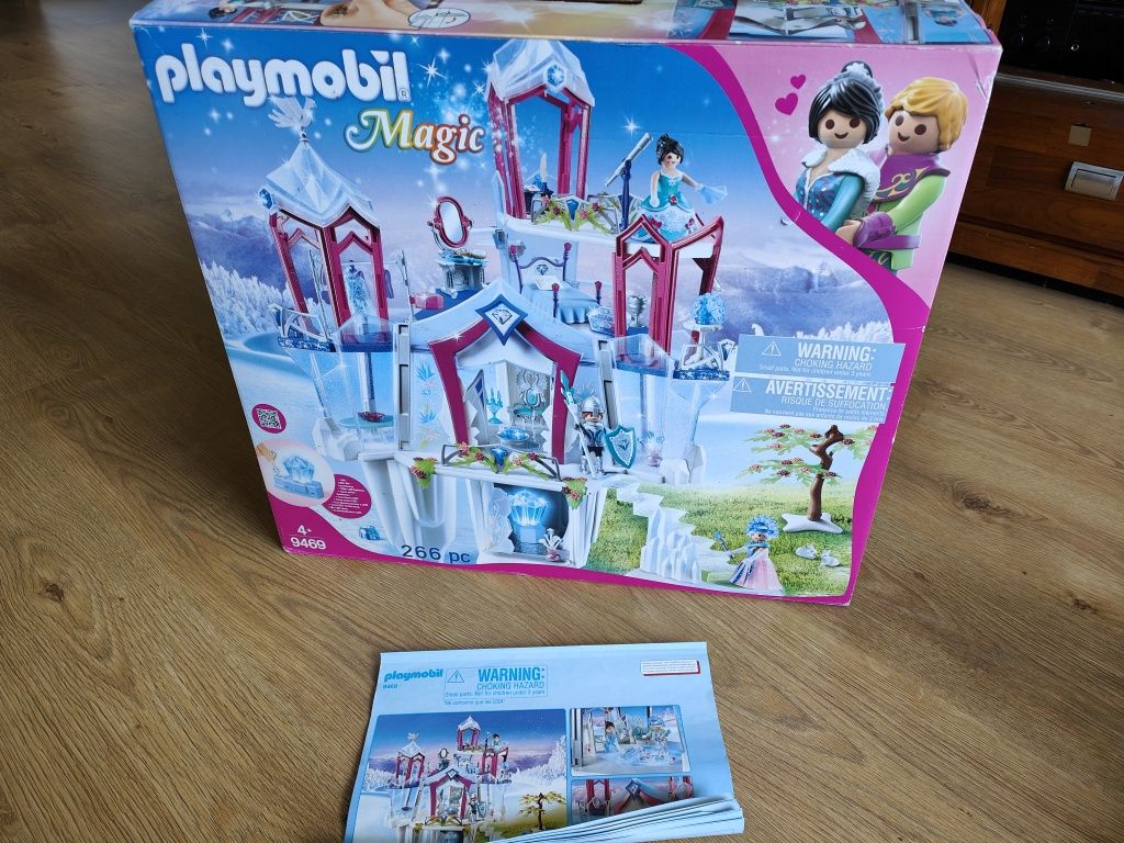Playmobil Magic zamek Królowej śniegu