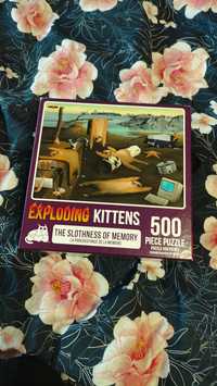 Puzzle exploding kitten the slothness of memory 500 puzzli
