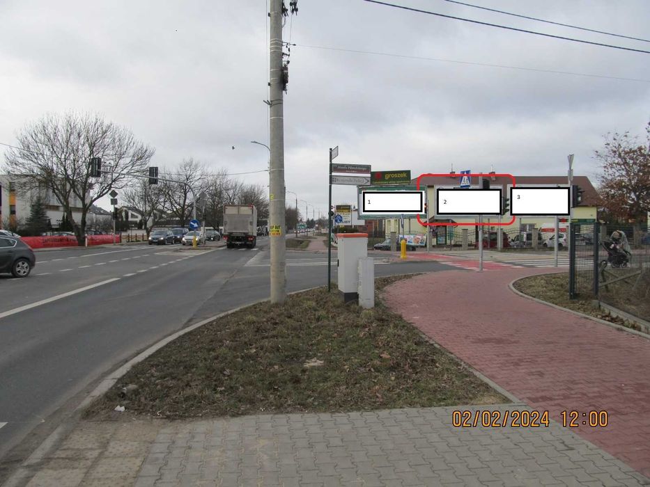 bilbord reklamowy wynajmę babice  warszawska droga 580 piłsudskiego