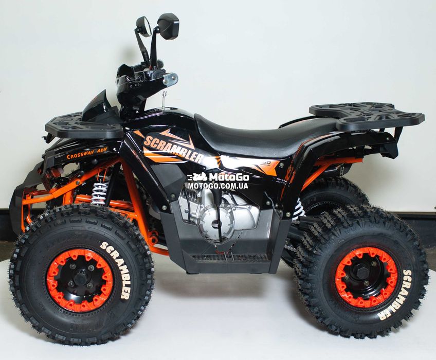 Детскикий Подростковый Квадроцикл Comman Hunter Scrambler 150 Black !