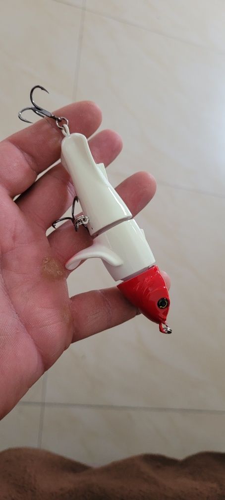 Wobler na sum szczupak drapieznika swiecacy 11cm 27g chlapacz powierzc