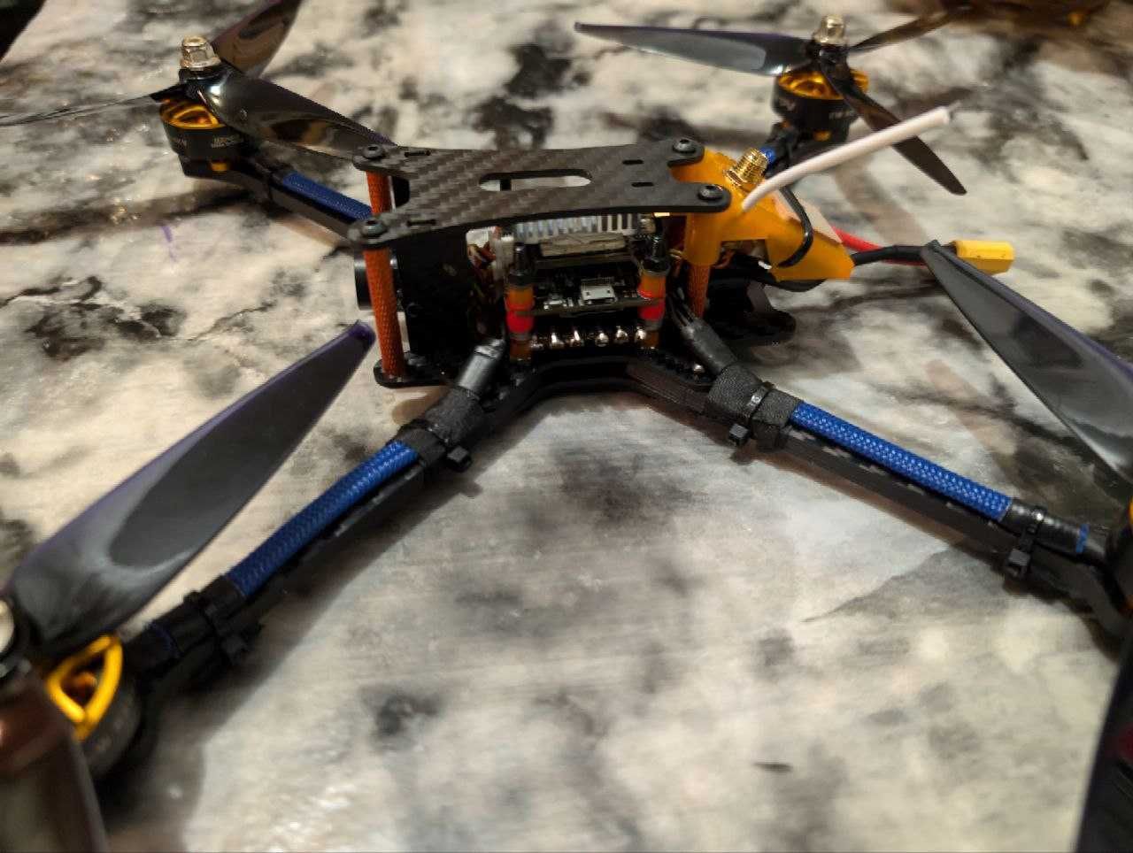 FPV дрон 7 дюймів Darvin129 Long Range BNF ELRS 2.4G