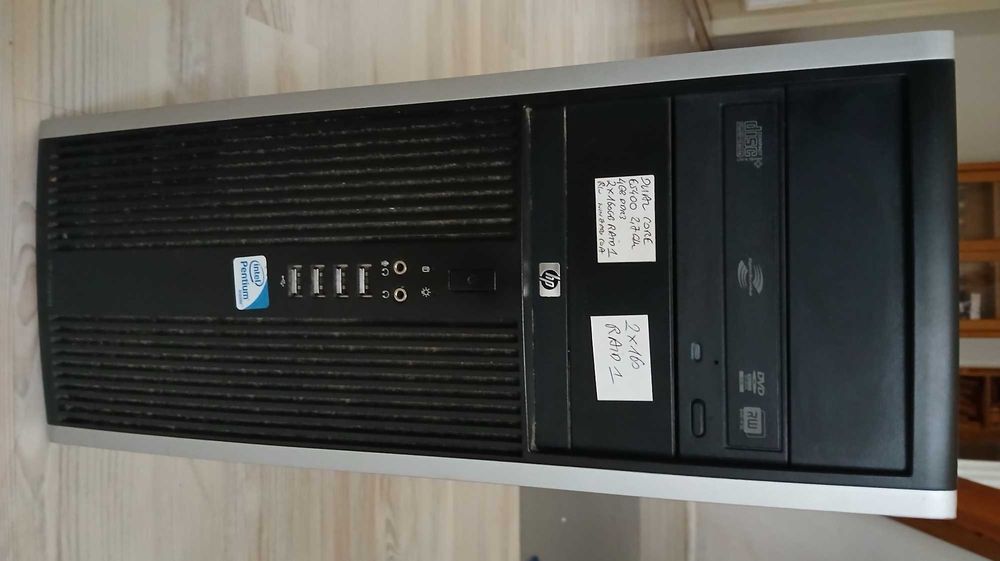 Komputer stacjonarny HP Compaq 8000 Elite CMT PC z systemem Linux