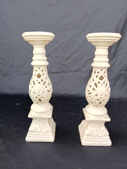 Ceramiczne świeczniki