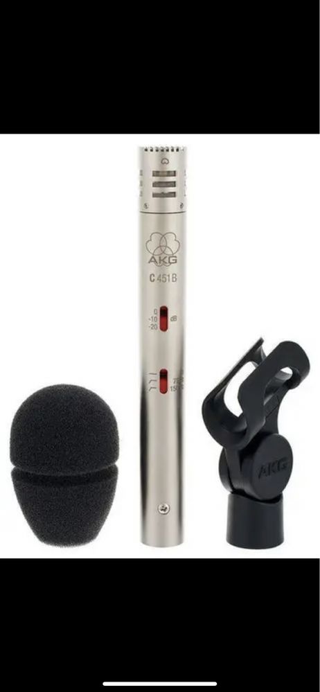 ПРОДАМ МИКРОФОН AKG C451 B - конденсаторный Студийный Инструментальный