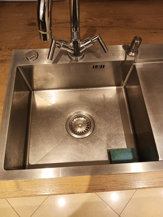 Zlewozmywak kuchenny stalowy