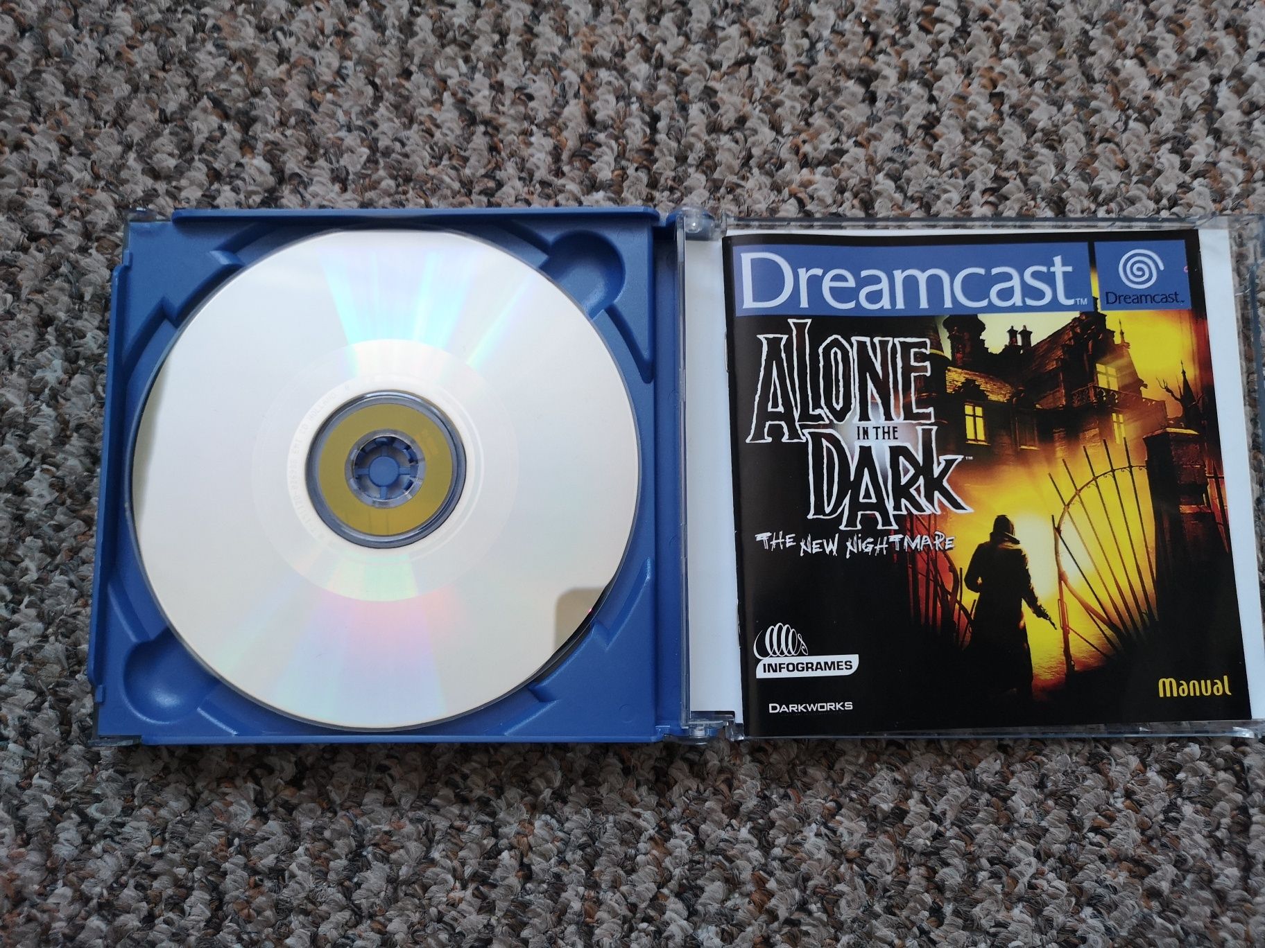 Sega dreamcast gra Alone In The Dark. PAL angielski. Ideał.